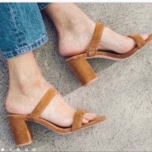 Soludos Ines Heel in Walnut Size US 8